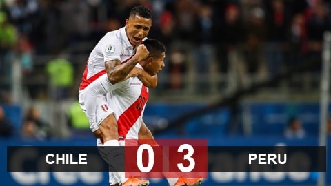 Chile 0-3 Peru: Quả ngọt sau 44 năm