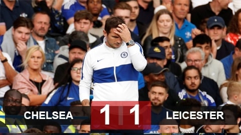 Chelsea 1-1 Leicester: Mason Mount tỏa sáng, Lampard vẫn chưa có trận thắng đầu tay