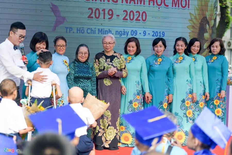 Le khai giang cua nhung hoc tro nhi chong choi benh ung thu hinh anh 8 