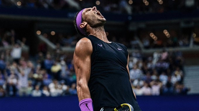 Nhờ 'học lỏm' Federer, Nadal lên ngôi ở US Open 2019