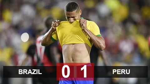 Brazil 0-1 Peru: Selecao đứt mạch 17 trận bất bại