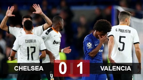 Chelsea 0-1 Valencia: Rodrigo ghi bàn duy nhất, Bầy Dơi ca khúc hoan ca