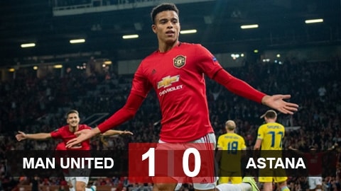 Man United 1-0 Astana: Greenwood ghi bàn duy nhất, Quỷ đỏ thắng nhọc 