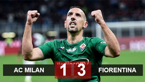 Milan 1-3 Fiorentina: Kéo sập San Siro
