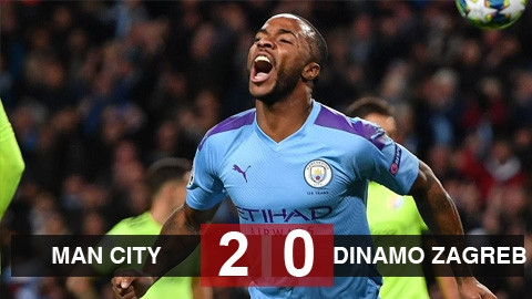 Man City 2-0 Dinamo Zagreb: Thắng trong hiệp 2, Man City độc chiếm ngôi đầu