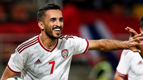 UAE mất tay săn bàn số 1 ở trận đấu với Việt Nam