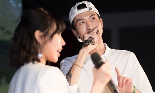 Rapper Đen hát cùng Min nhạc phẩm mới tại sự kiện