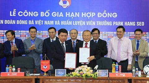 HLV Park Hang Seo chính thức gắn bó với bóng đá Việt Nam thêm 3 năm 