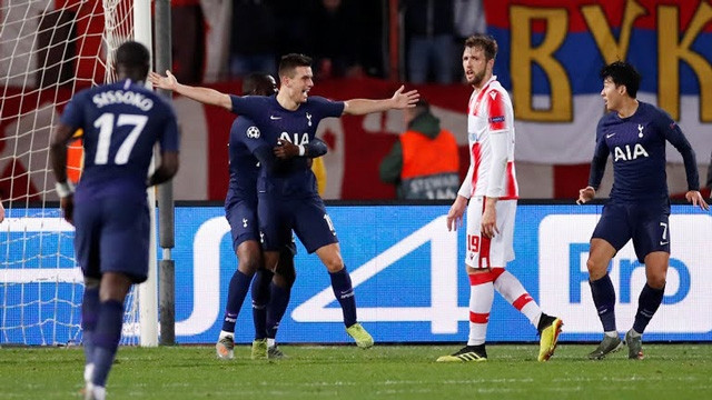 Lo Celso mở tỷ số cho Tottenham ở phút 34