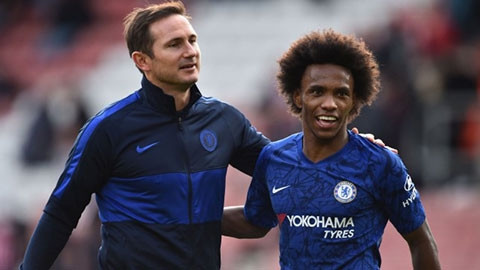 Lampard muốn Chelsea sớm 'trói chân' Willian