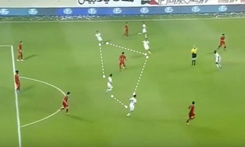 UAE gây sức ép với số đông ở giai đoạn cuối hiệp 2 trước Indonesia