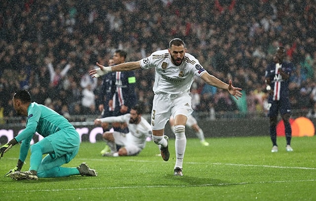 Benzema ghi bàn mở tỷ số