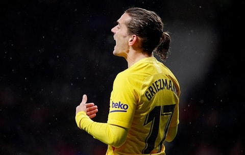 Griezmann mờ nhạt trong ngày gặp lại đội bóng cũ