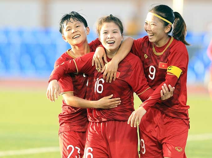 ĐT nữ Việt Nam hướng đến vòng loại thứ 3 tham dự Olympic Tokyo 2020 vào tháng 2 tới đây - Ảnh: Đức Cường 