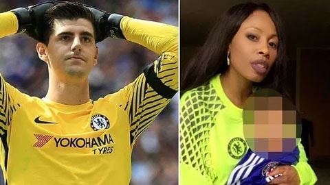 Courtois có con ngoài giá thú với… hàng xóm 