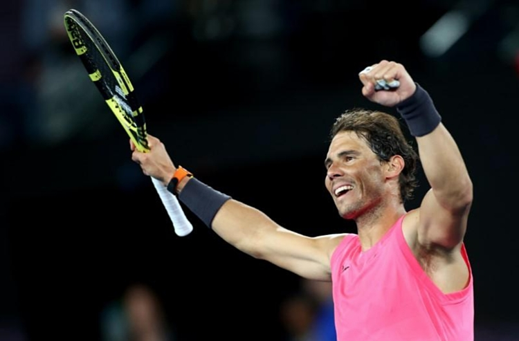 Nadal có chiến thắng thứ 63 tại Australia Mở rộng. Ảnh: Reuters.