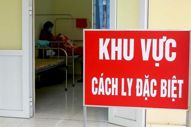 Khu cách ly các trường hợp nghi nhiễm nCoV ở Trung tâm y tế Tam Đảo (Vĩnh Phúc). Ảnh: Tất Định.