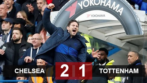 Chelsea 2-1 Tottenham: Lại thắng thầy cũ Mourinho, Lampard giúp Chelsea chắc chân trong top 4