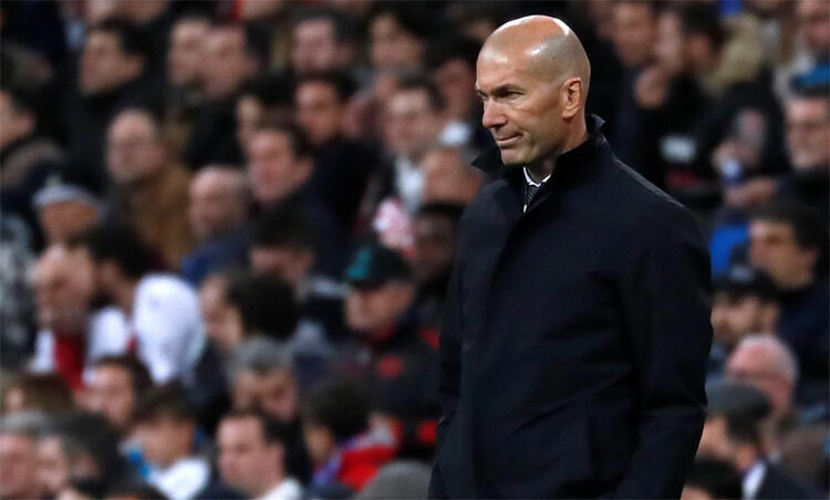 Zidane đang cần chiến thắng trở lại ở La Liga. Ảnh: Reuters.