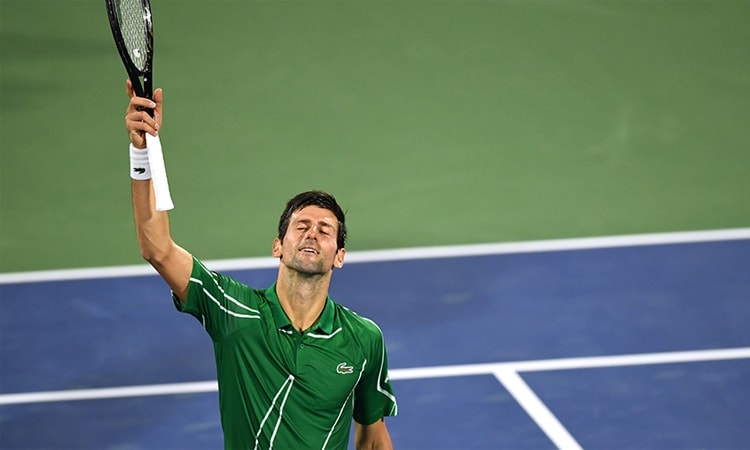 Djokovic hài lòng với phong độ ấn tượng ở vòng hai. Ảnh: ATP.