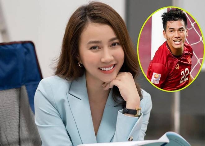 Diễn viên Hồng Loan xác nhận đang hẹn hò cầu thủ Tiến Linh