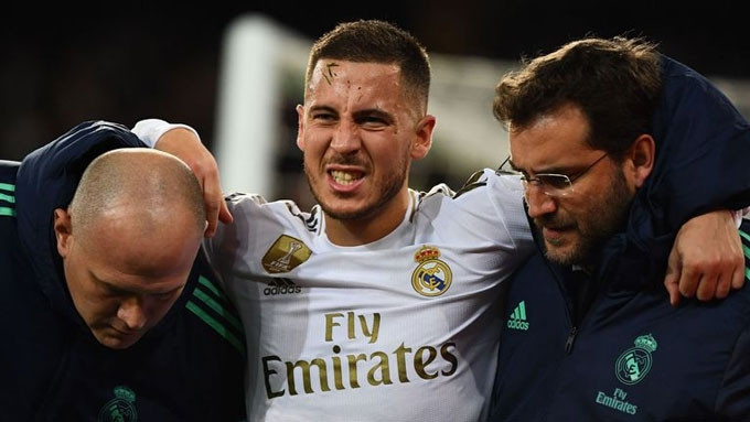 Chấn thương triền miên khiến Hazard đánh mất mình ở Real