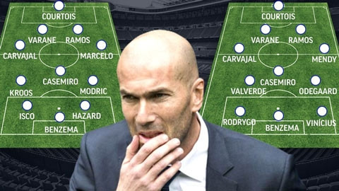 Sức trẻ hay kinh nghiệm: Cơn đau đầu của Zidane trước mùa giải mới