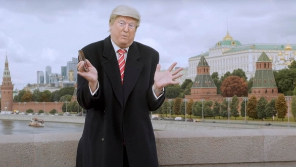 Đài Nga tung video ông Trump làm MC truyền hình sau khi thất cử - Ảnh 2.