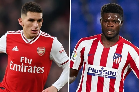 Torreira và Partey đổi chỗ cho nhau tại Arsenal và Atletico