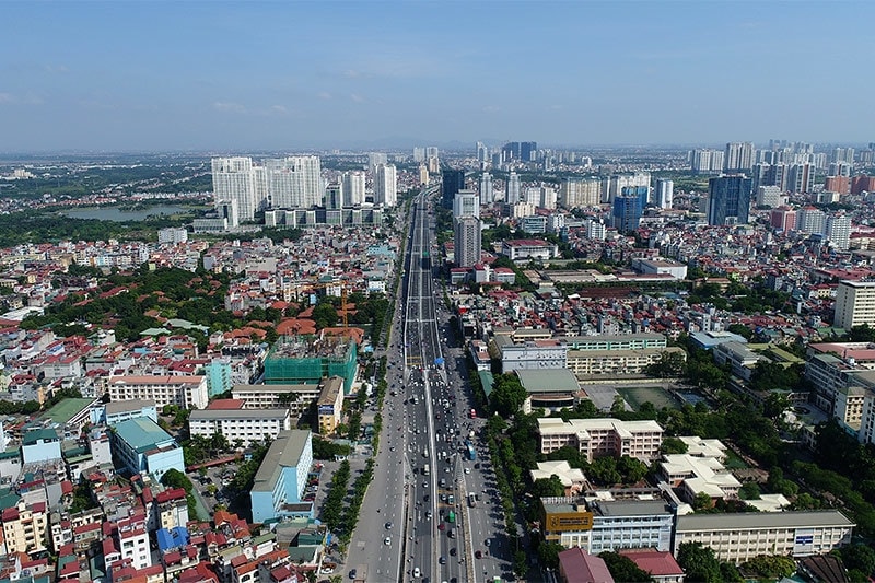 Ngắm tuyến đường trên cao hơn 5.300 tỷ ở Hà Nội trước ngày thông xe