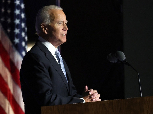 Ông Joe Biden phát biểu về chiến thắng: Đã đến lúc hàn gắn nước Mỹ - Ảnh 3.