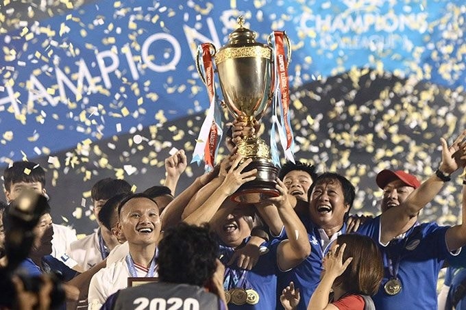 Viettel lần đầu tiên vô địch V.League