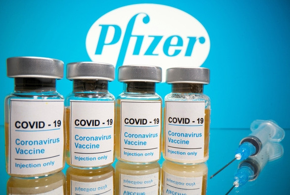 Vắc xin COVID-19 hiệu quả trên 90%, chứng khoán Mỹ ngập sắc xanh - Ảnh 1.
