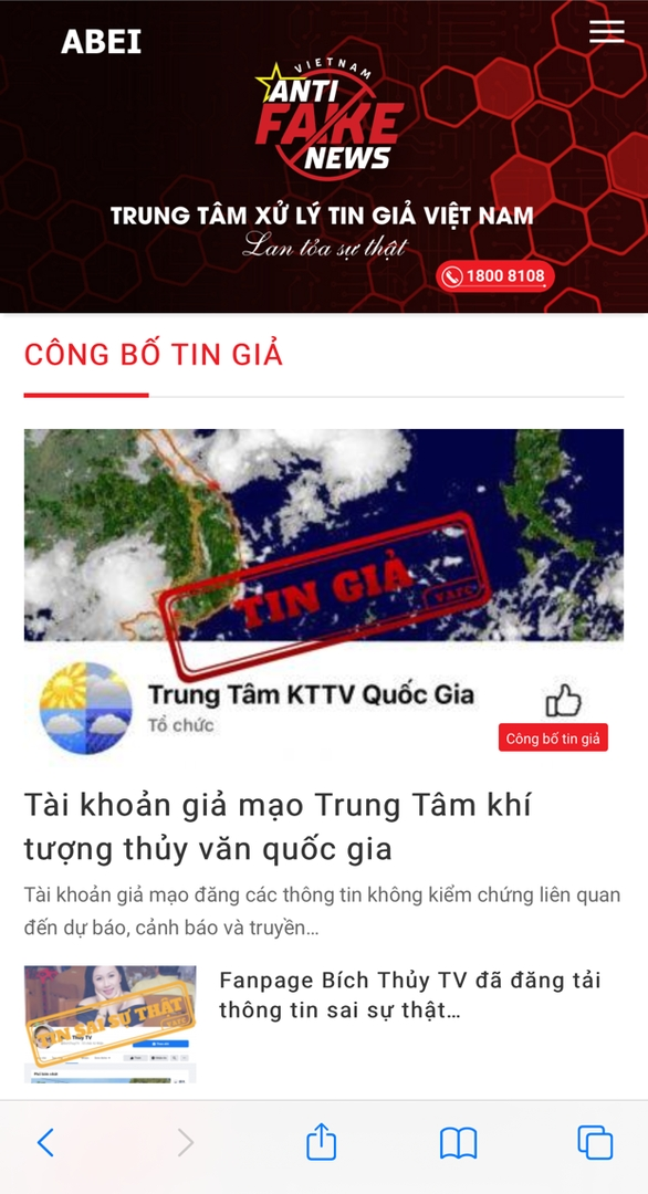 Việt Nam khai trương trung tâm xử lý tin giả - Ảnh 1.