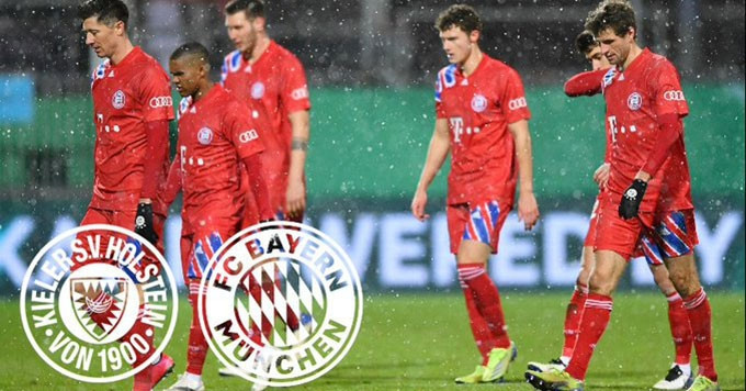 Bayern cay đắng dừng chân ngay vòng 2 cúp quốc gia Đức, lần đầu tiên sau 21 năm