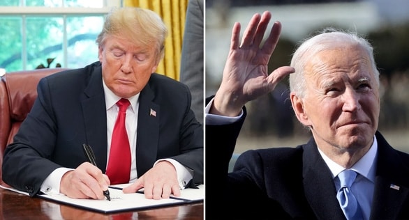 Ông Trump để lại lá thư cho ông Biden, nội dung vẫn là bí mật - Ảnh 1.