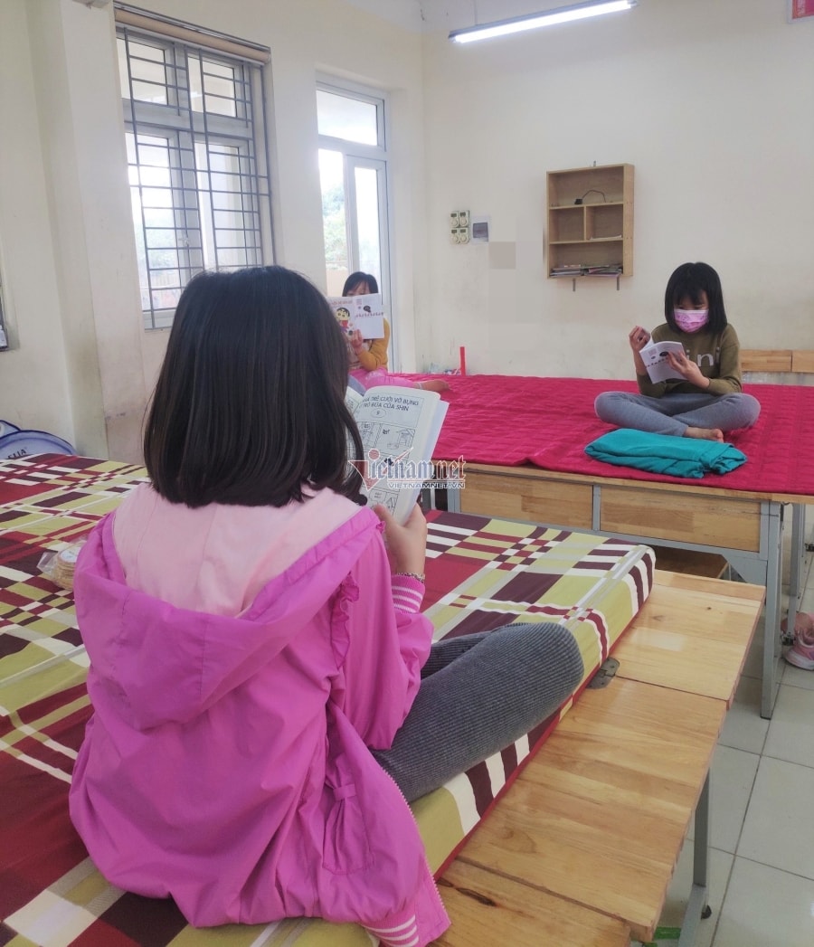 Dòng tin nhắn cảm động trong khu cách ly của học trò Hà Nội