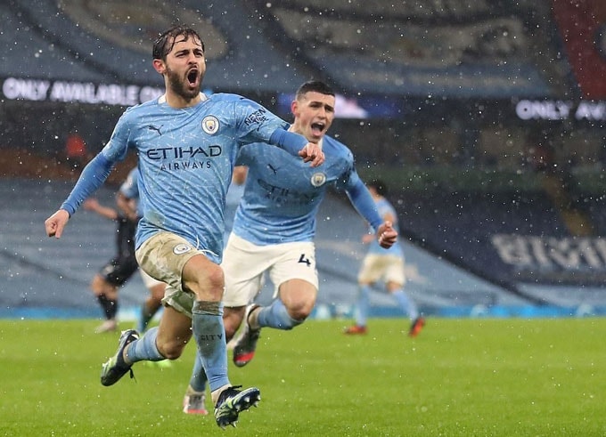 Dù các tiền đạo như Aguero và Jesus không ghi bàn, Man City vẫn có thể trông đợi vào các ngôi sao khác như Bernardo hay Foden
