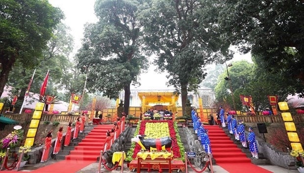 Thang Long citadel hosts imperial rituals to keep tradition alive hinh anh 1