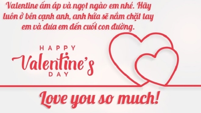 Thiệp Valentine đẹp và lãng mạn cho tình nhân - 6