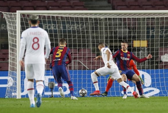 Mbappe lập hat-trick, PSG nhấn chìm Barca tại Nou Camp - Ảnh 2.