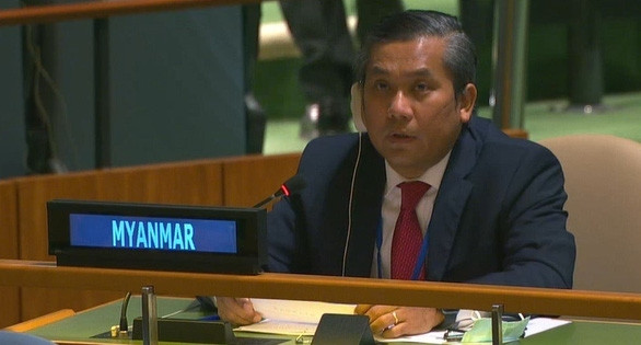 Đại sứ Myanmar tại Liên Hiệp Quốc đã bị sa thải vì... phản bội - Ảnh 1.