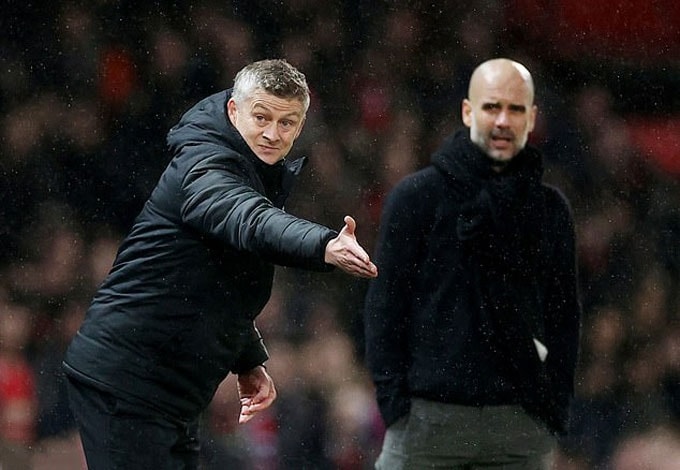 Solskjaer cần nỗ lực rất nhiều để có thể giúp MU đuổi kịp Man City của Pep