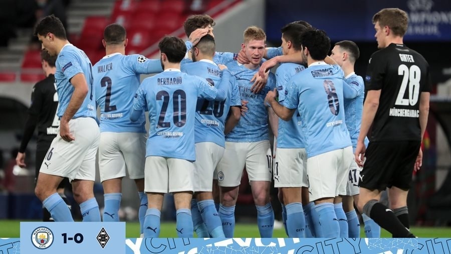 Tấn công chớp nhoáng, Man City book vé tứ kết C1