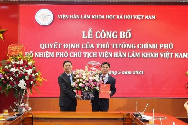 Ong Nguyen Duc Minh giu chuc Pho Chu tich Vien Han lam KHXH Viet Nam hinh anh 1