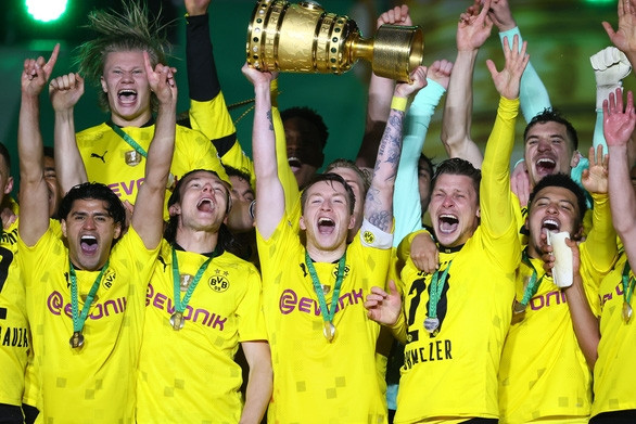 Thắng áp đảo Leipzig, Dortmund vô địch Cúp quốc gia Đức - Ảnh 1.