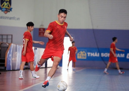 Tuyển futsal Việt Nam quyết đánh bại Lebanon - Ảnh 1.