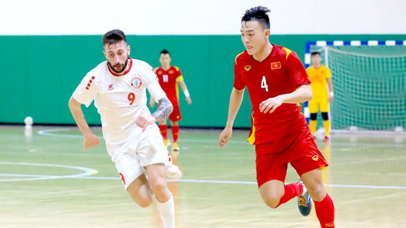 Hòa futsal Lebanon 0-0, Việt Nam có chút lợi thế trước trận lượt về - Ảnh 2.