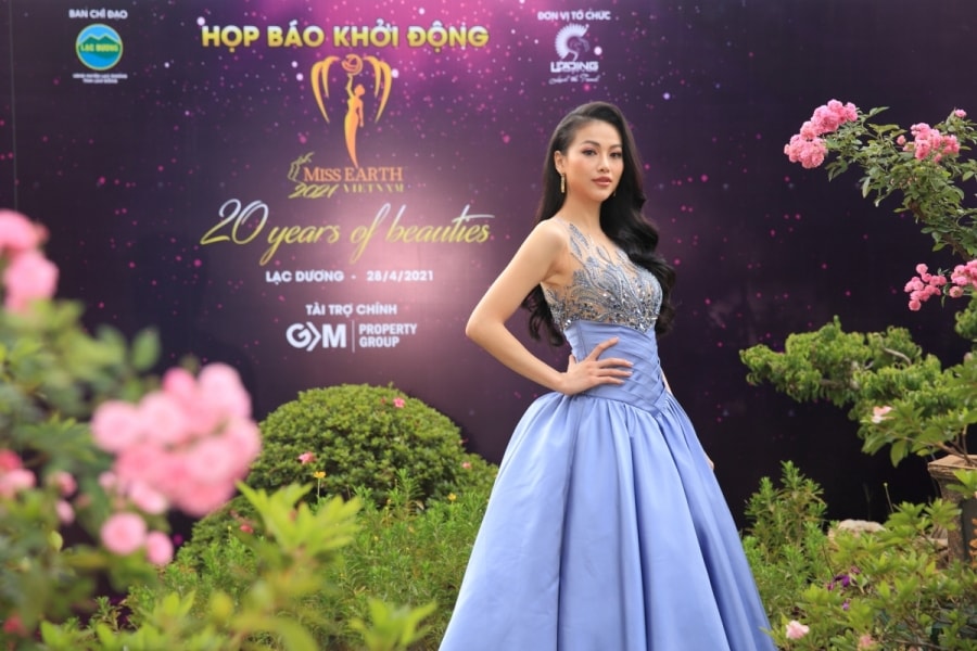 Phương Khánh - đại diện Việt Nam tham dự Miss Earth 2020.