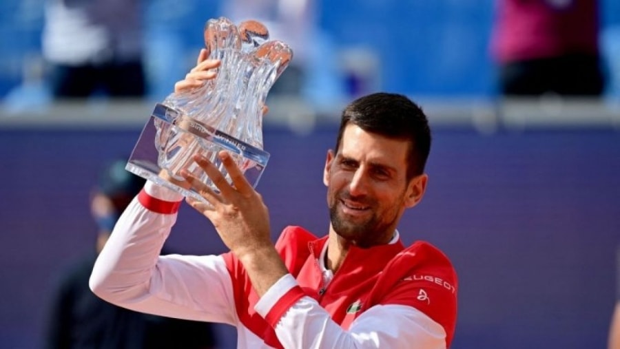 Djokovic đăng quang chức vô địch Belgrade Open trước ngày dự tranh Roland Garros. (Ảnh: Getty).